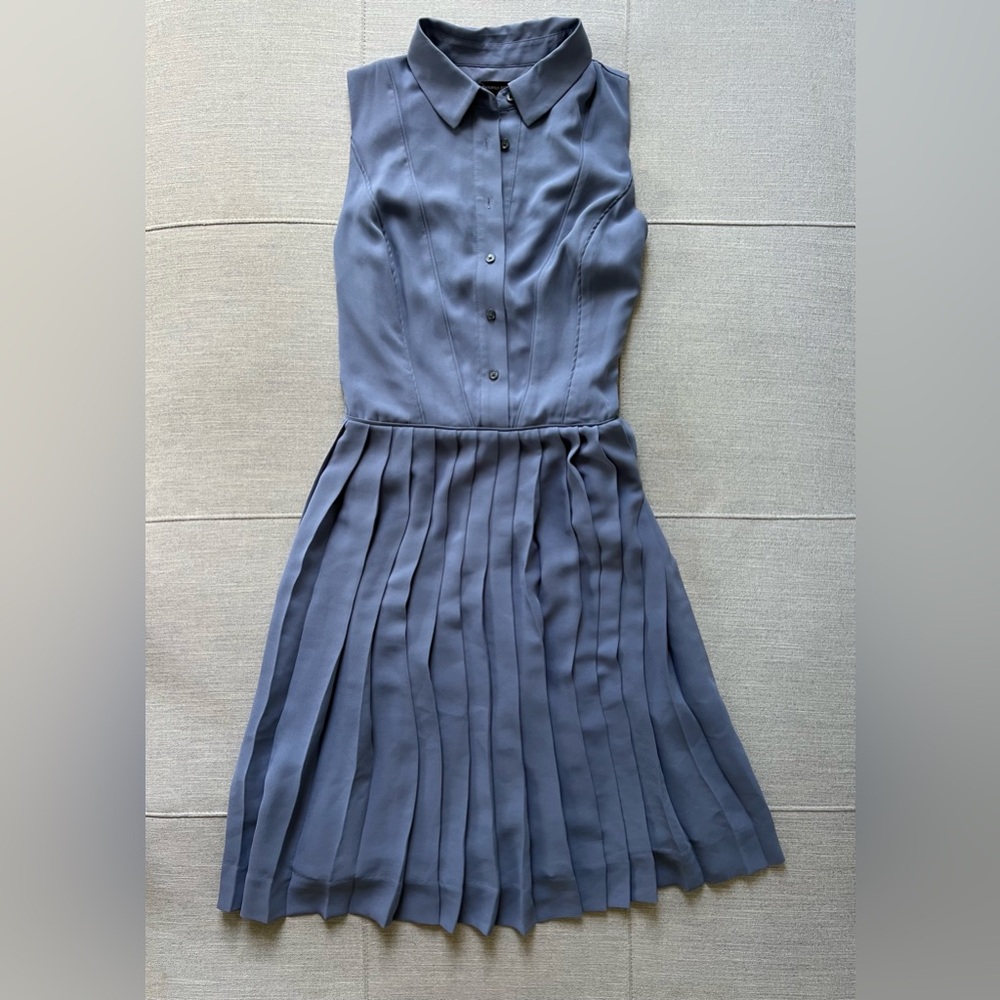 Banana Republic Vintage Blue Sleeveless Dress